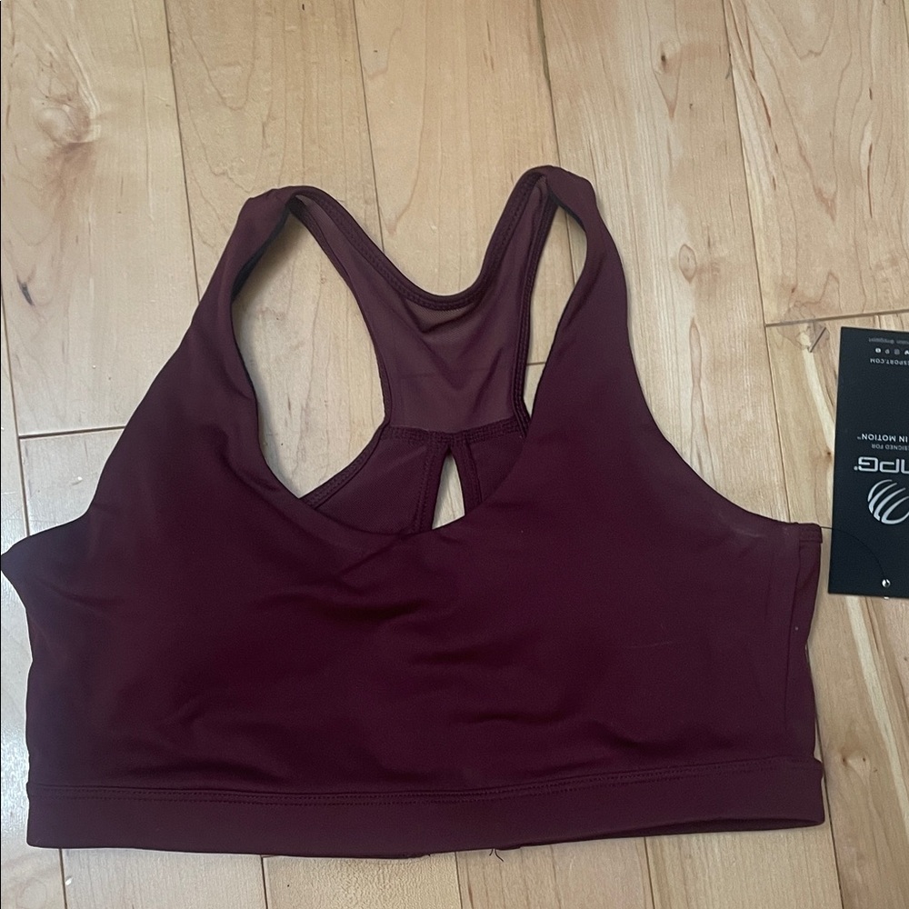 MPG Deep Red Sports Bra